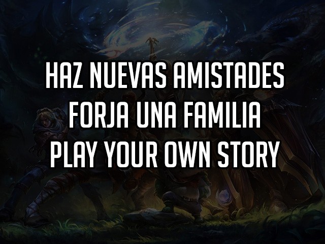 Haz nuevas amistades, Forja una Familia Play your own story